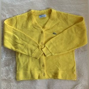 Vintage Lacoste cardigan